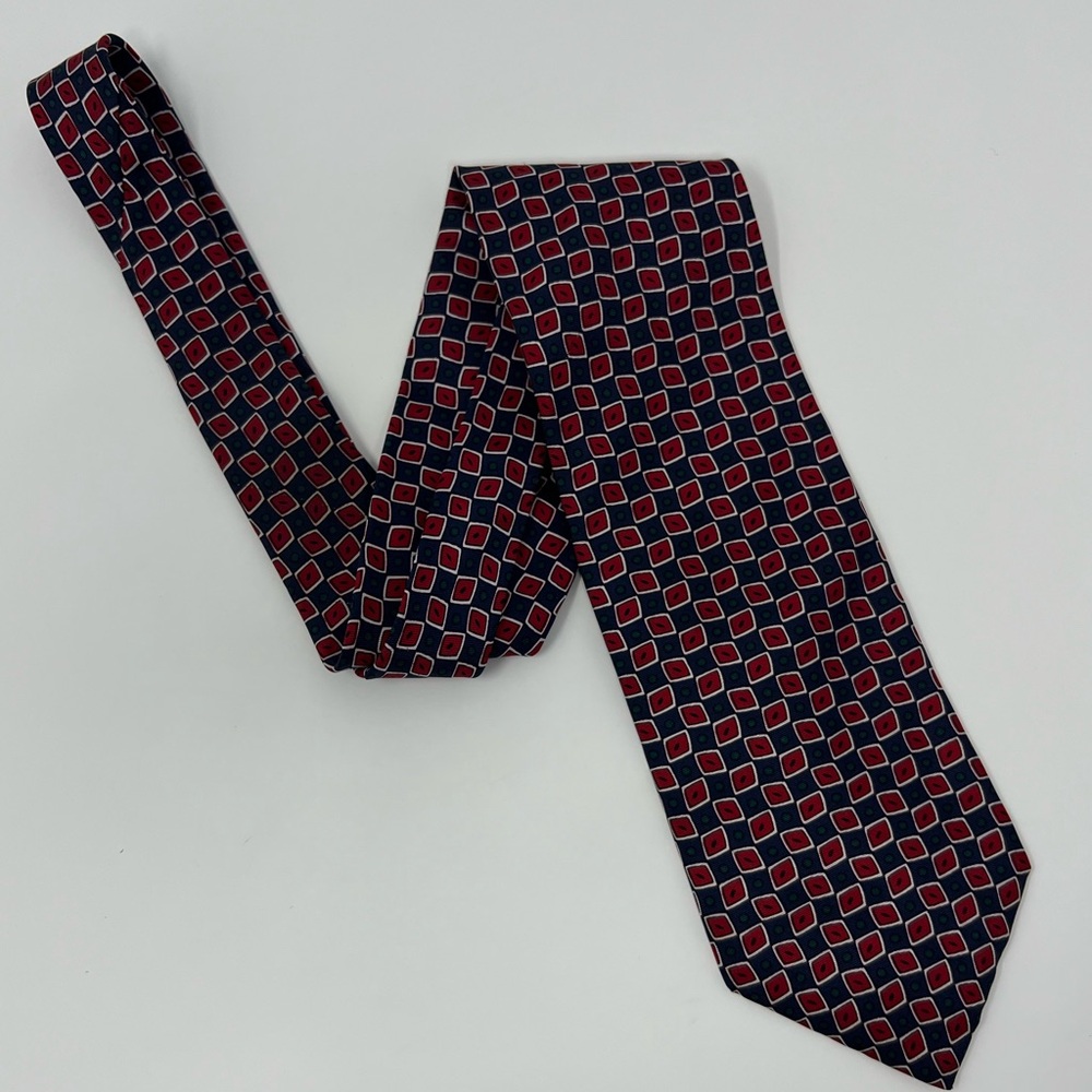 Stafford 100% Silk Men’s Neck Tie, work, office, business, suit,‎ abstract, geo